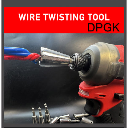 DPGK Stainless Steel New Wire Twisting Tool Wire Twister Wire Connector